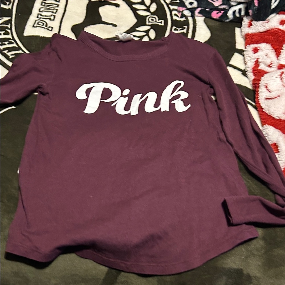 PINK Victoria's Secret Top with Pink Logo